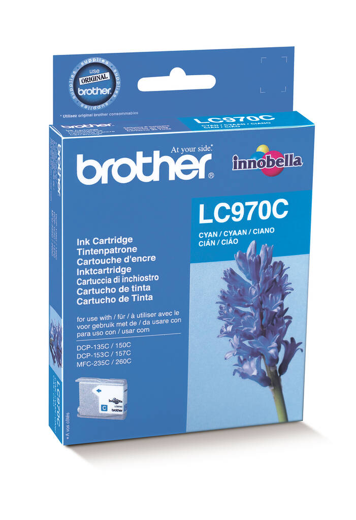 BROTHER LC970C mustesuihku - Brother inkjet cartridges - 117525 - 1