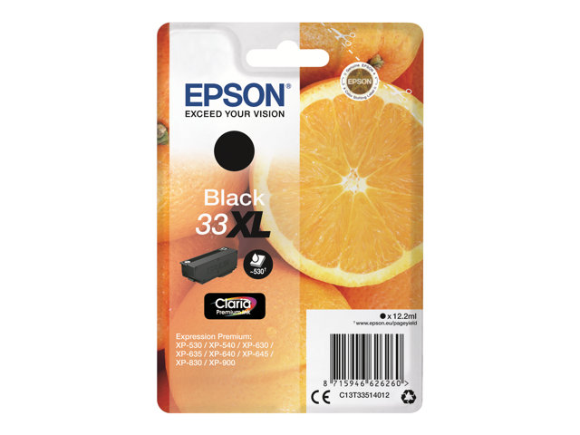 EPSON 33XL mustesuihku - Mustesuihkuvärit Epson - 154915 - 1