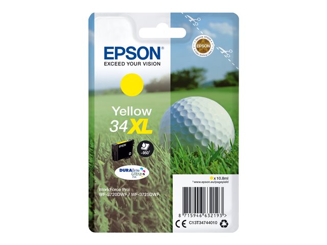 EPSON 34XL mustesuihku - Mustesuihkuvärit Epson - 154825 - 1