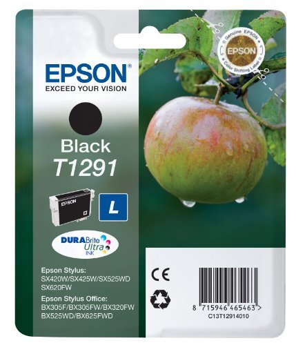 EPSON T1291 mustesuihku - Mustesuihkuvärit Epson - 130425 - 1