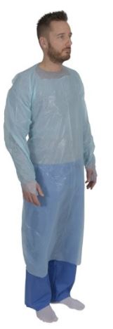 Esiliina pitkät hihat 120x112cm ABENA - Suojavarusteet (käsineet,päähineet yms) - 168645 - 1