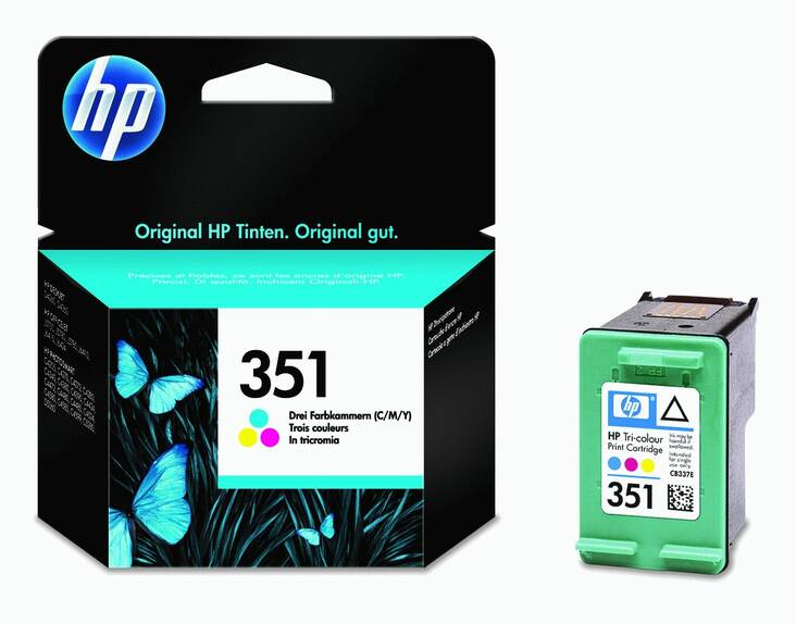 HP 351 CB337EE mustesuihku - HP inkjet cartridges - 126315 - 1