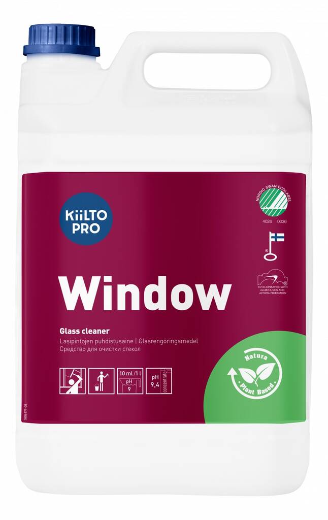 Ikkunanpuhdistusaine 5L KIILTO Window - Glass and mirror cleaners - 160135 - 1