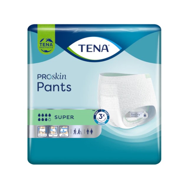 Inkohousut TENA Pants Super M - Inkontinenssisuojat ja terveyssiteet - 175125 - 1