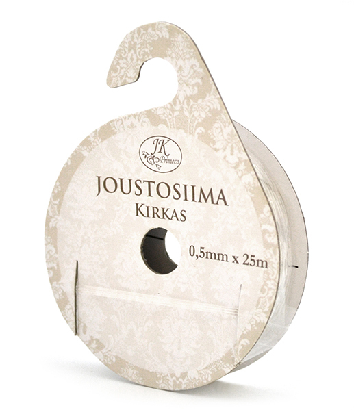 Joustosiima 0,5mmx25m - Askartelutarvikkeet - 158655 - 1