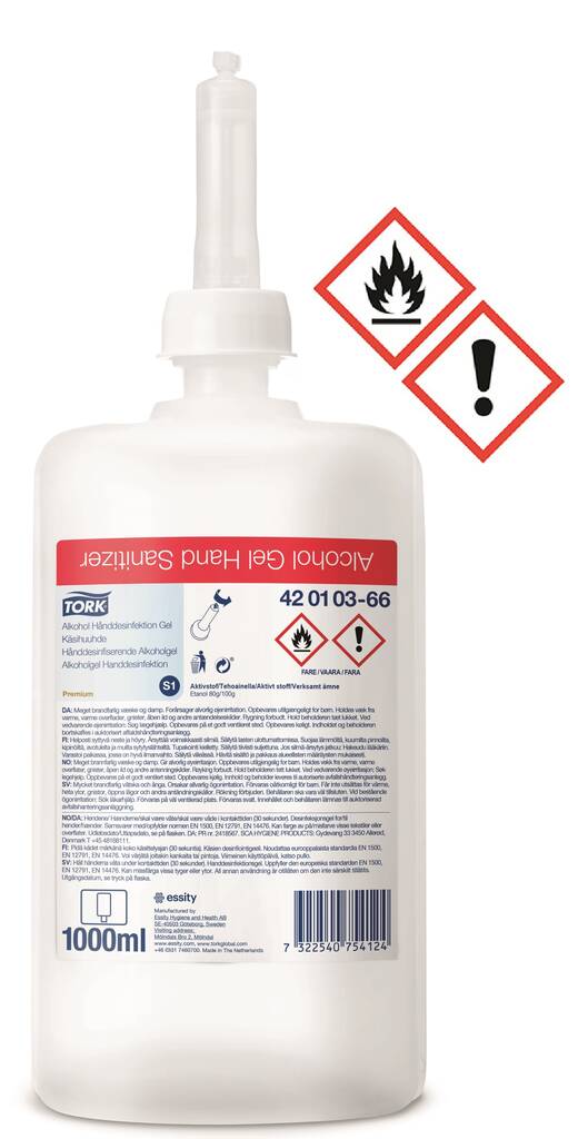 Käsihuuhde 1L TORK Premium S1 - Moisturizers and hand sanitizers - 120915 - 1