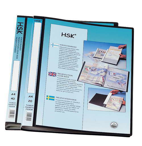 Kokoojakansio A4/10 HSK etutaskulla - Brochure Folders - 103005 - 1