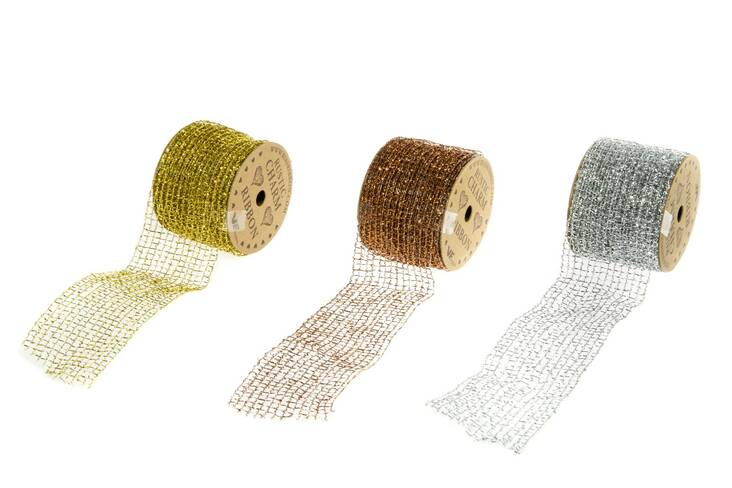Koristenauha verkko 3m/65mm - Wedding accessories - 146545 - 1