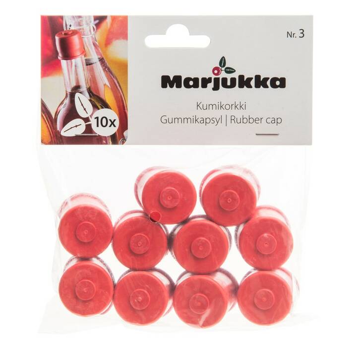 Kumitulppa nro 3 MARJUKKA - Muut keittiö- ja taloustarvikkeet - 141725 - 1