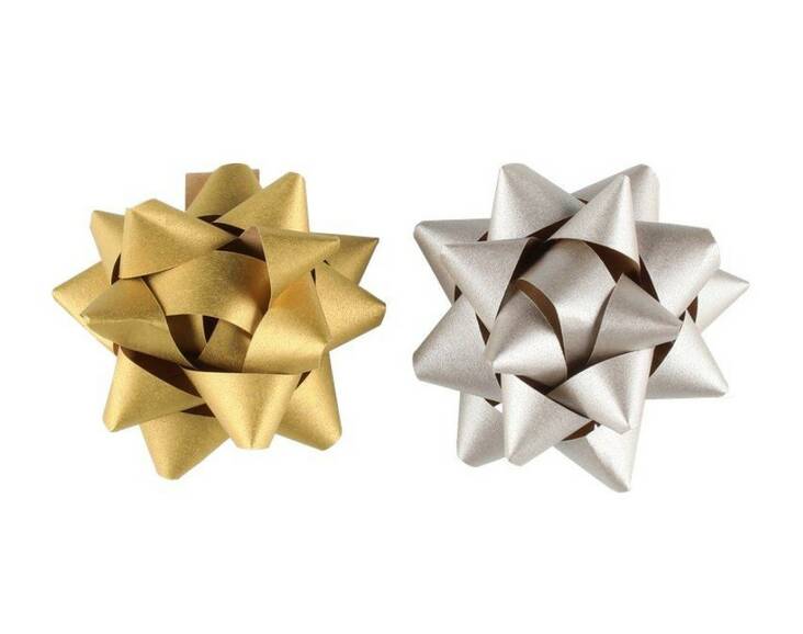 Lahjarusetti 7,5cm WINTERIA - Lahjanauhat ja rusetit - 106885 - 1