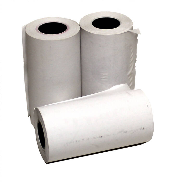 Lämpöpaperirulla 57x30x12mm (8m) - Thermal Paper Rolls - 126135 - 1
