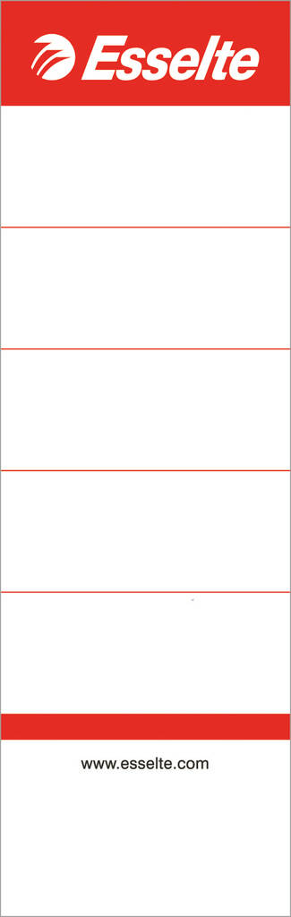 Mappietiketti kartonki 50mm ESSELTE - Etiketit-, tulostuskortit ja tarrakalvot - 115255 - 1