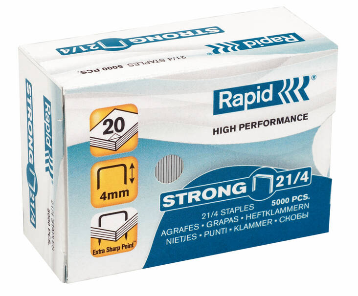 Nitomaniitti RAPID 21/4 Strong - Staple Refills and Cartridges - 103975 - 1