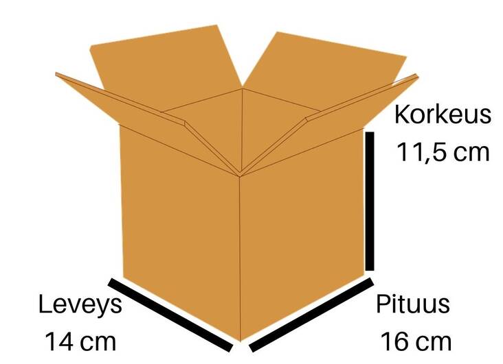 Pahvilaatikko A6/ 00 - Cardboard boxes - 128385 - 1