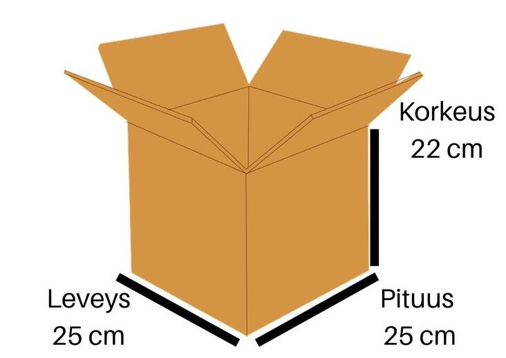 Pahvilaatikko nro 2 - Cardboard boxes - 121185 - 1
