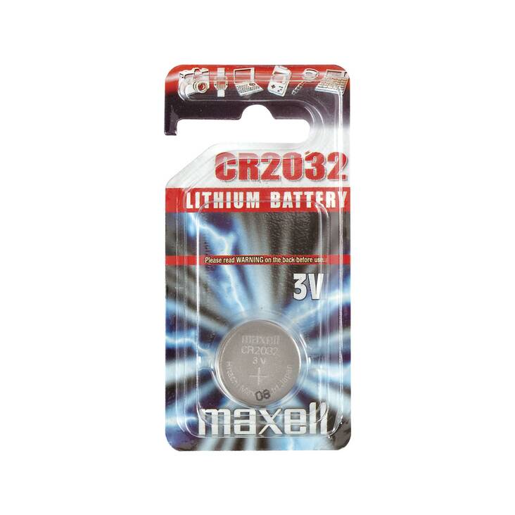 Paristo MAXELL CR2032 3V Lithium - Batteries - 139495 - 1