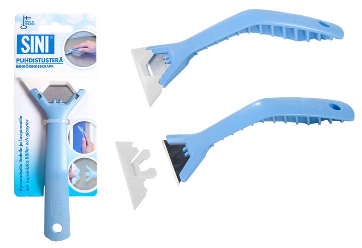 Puhdistusraappa 6,2cm SINI - Raapat - 149675 - 1