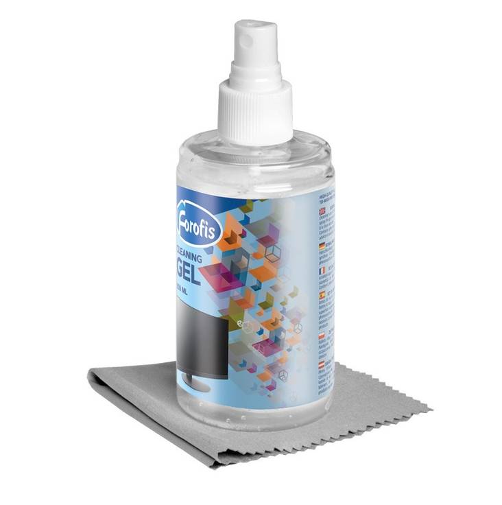 Näytönpuhdistusgeeli 200ml ForOfis - ATK:n puhdistusaineet ja liinat - 178545 - 1