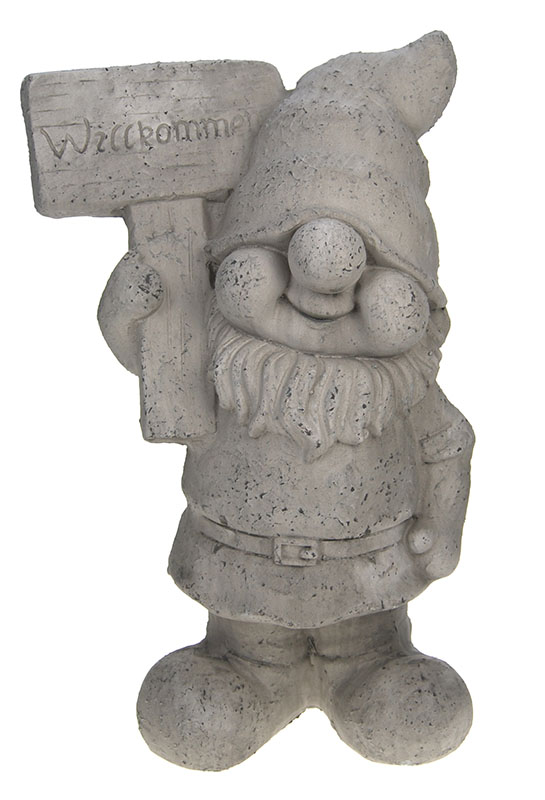 Puutarhatonttu welcome 41cm - Piensisustaminen - 152285 - 1