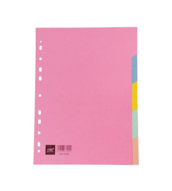 Rekisteri 5-os. HSK A4 kartonki - Rekisterisarjat, kartonkiset - 129825 - 1