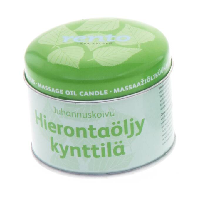 Rento hierontaöljykynttilä juhannuskoivu - Sauna accessories - 135545 - 1