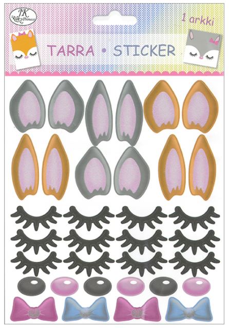 Tarra-arkki Söpöt nassut - Tarrat ja tarrakirjat - 169515 - 1