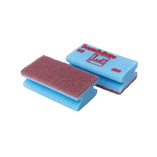 Tehosieni 3M Scotch-Brite 70mm x 133mm - Scouring sponges - 163185 - 1
