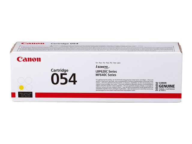 Värikasetti CANON 054H Y laser - Canon laser toner cartridges - 163365 - 1