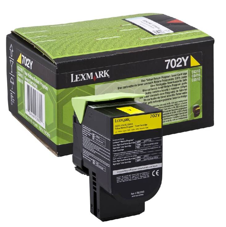Värikasetti LEXMARK 70C2HY laser - Lexmark laservärikasetit ja rummut - 133485 - 1