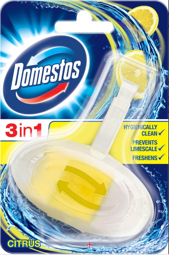 Wc-raikastin 3-in-1 Domestos - Raikastimet ja annostelijat - 177275 - 1