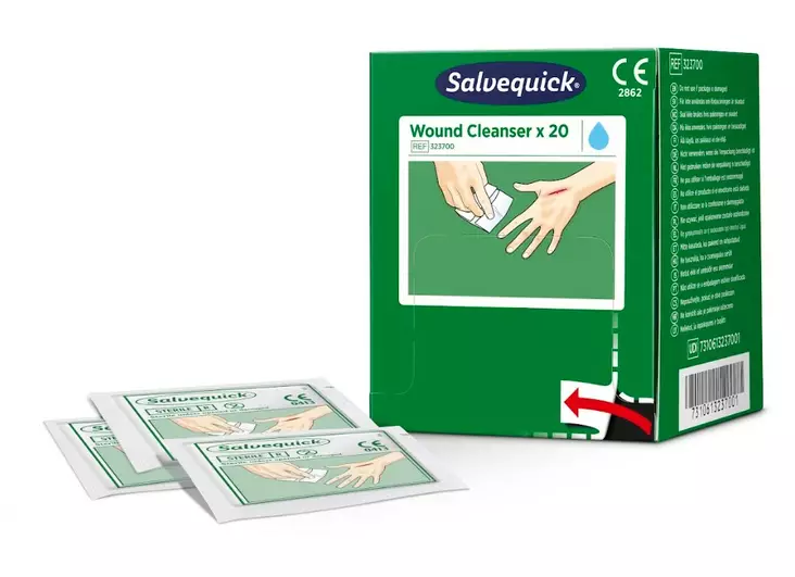 Haavapyyhe CEDERROTH Salvequick - Ensiaputuotteet  - 127015 - 1