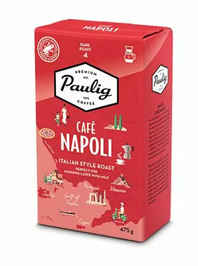 Kahvi 475g PAULIG Napoli - Coffee, tea, and cocoa - 185645 - 1