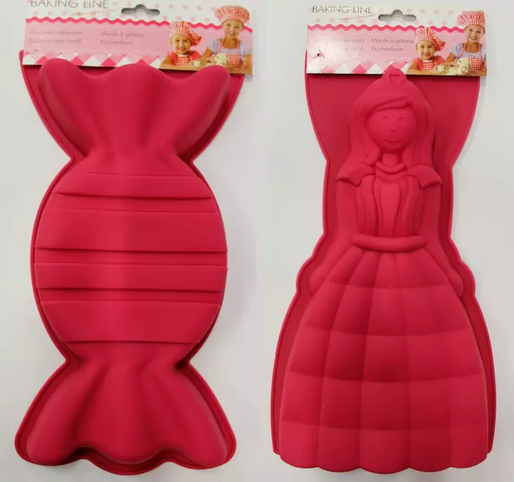 Kakkuvuoka silikonia prinsessa/karkki - Cooking utensils - 145025 - 1