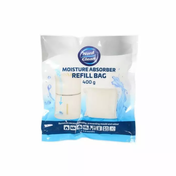 Kosteudenpoistaja täyttöpakkaus 400g - Kiinteistövarusteet - 158085 - 1