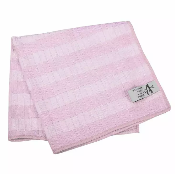 Punainen, bambu, 38x38cm - Microfiber towels - 187975 - 1