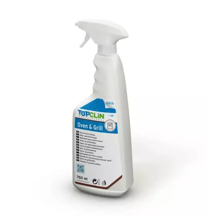 Rasvanpoistoaine 750ml TOPCLIN Oven & Grill - Grease and stubborn dirt removers - 187285 - 1