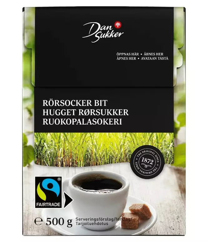 Ruokopalasokeri 500g DANSUKKER - Sugar and other sweeteners - 158505 - 1