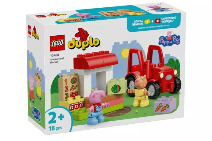 Traktori ja torikoju LEGO Duplo Pipsa Possu - Legot ja rakennuspalikat - 188195 - 1
