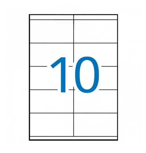 Tulostustarra 105x57 MULTI3 10-jak - Printing and Copier Labels - 150735 - 1