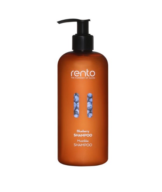 Shampoo 400ml RENTO Mustikka Biohajoava Kariteam verkkokauppa