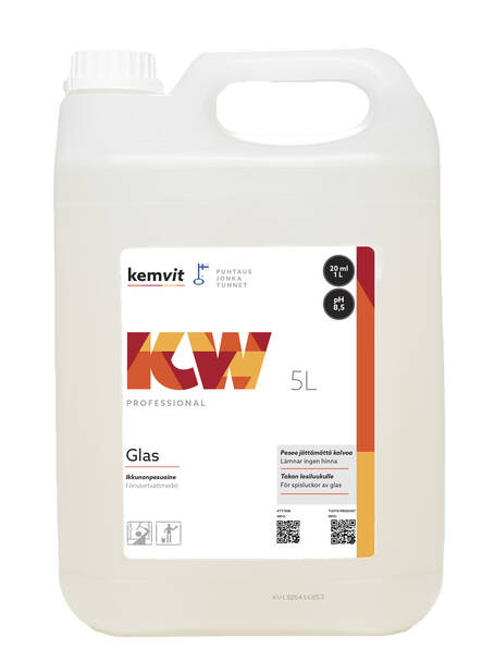 Puhdistusaine 5L KW Glas - Glass and mirror cleaners - 156686 - 1