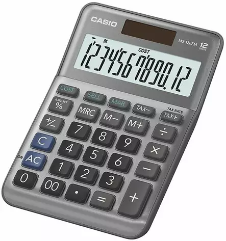 Pöytälaskin CASIO MS-120FM - Pöytälaskimet - 186276 - 1