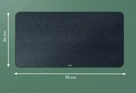 Pöytämatto 36x70cm LEITZ iso - Kirjoitusalustat - 188556 - 2