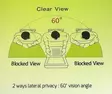 Kuvasuhde 16:10, 21,6x34,4cm - Privacy screens - 188296 - 3