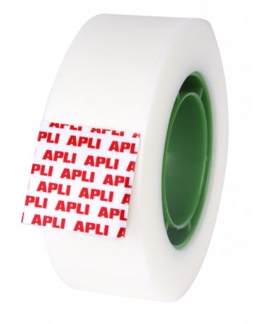 Asiakirjateippi 19mm/33m APLI - Asiakirjateipit - 158976 - 1