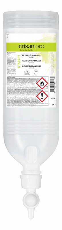 Desinfektiohuuhde 1L ERISAN Pro Etasept - Moisturizers and hand sanitizers - 156206 - 1