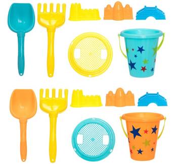 Hiekkalelusetti 7 osaa PLAY - Toys - 158176 - 1