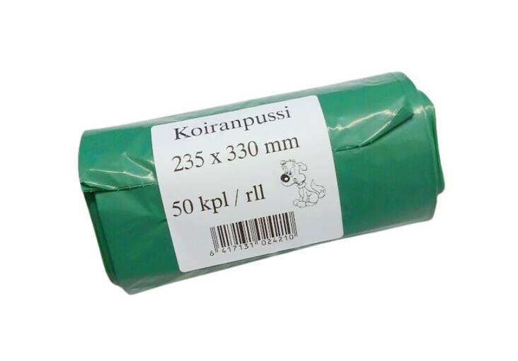 Koirankakkapussi 250x350mm LD-PE - Muut pussit - 178306 - 1