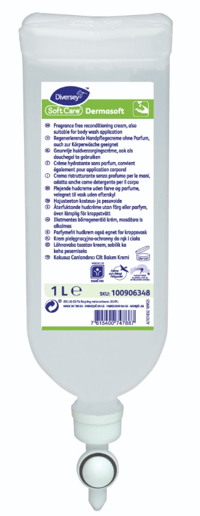 Kosteusvoide 1L SOFT CARE Dermasoft H9 - Moisturizers and hand sanitizers - 160166 - 1