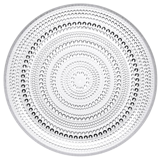 Lautanen 24,8cm IITTALA Kastehelmi - Plates and bowls - 152476 - 1